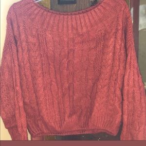 Off the shoulder sweater